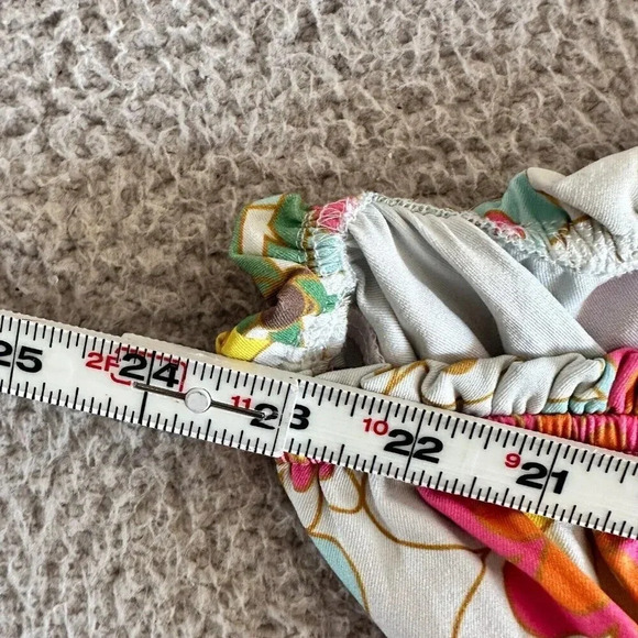 Unique Vintage x Barbie Top 4XL Retro 70s Spaguetti Straps - Picture 6 of 12